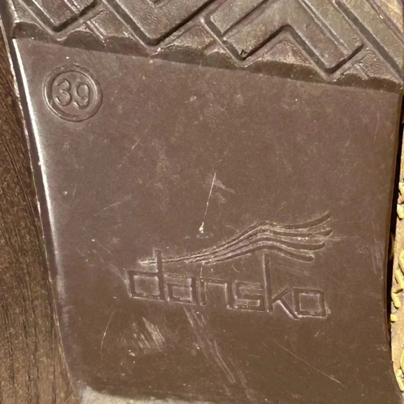 Dansko Professional All Day Slip On Clogs Genuine Leather Arch Support Womens 9 - Picture 10 of 10